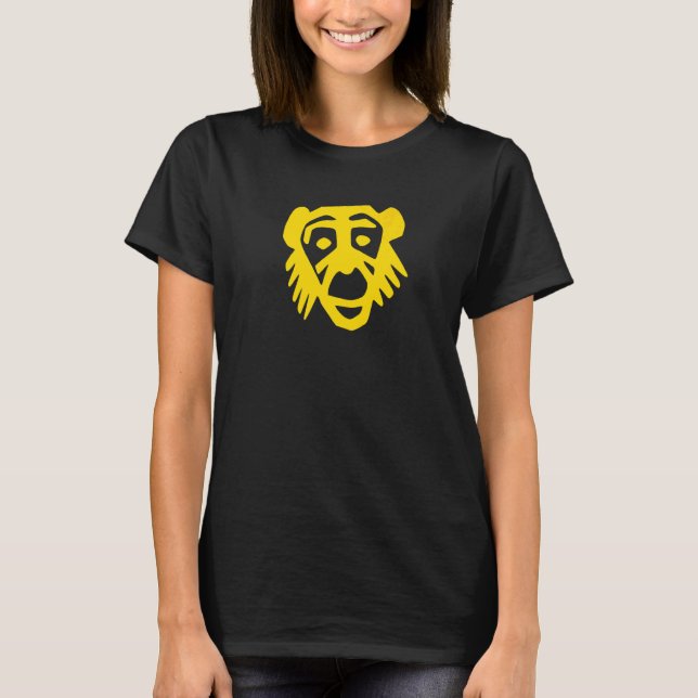 Gold Monkey Smile T-Shirt (Vorderseite)