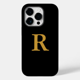 Gold Monogram iPhone/iPad Gehäuse Case-Mate iPhone 14 Pro Hülle