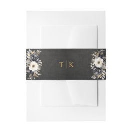 Gold Monogram und Peonies Invasion Bly Band