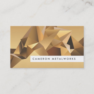 GOLD MOUNTAIN Designer Business Card Visitenkarte