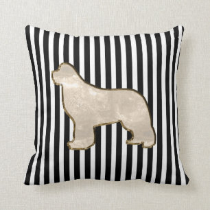 Gold Multi-Seite Neufundländer-Hunde-Kissen Kissen