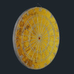 GOLD-Muster / Blattgold Dartscheibe<br><div class="desc">"Luxuriöses Design von EDDA Fröhlich / EDDArt | Grundbegriffe: goldener Spritzer,  Folien,  Papiere,  Glitzern etc. für Wohlhabende   Ihr Bild,  Text,  Monogramm | Für andere Designs und Produkte können Sie mich gerne kontaktieren: contact@eddart.de"</div>