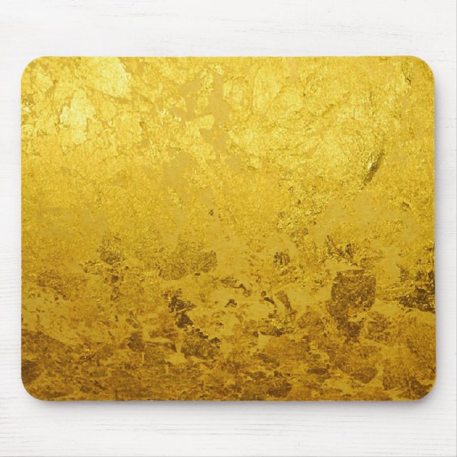 GOLD-Muster / Blattgold Mousepad (Vorne)