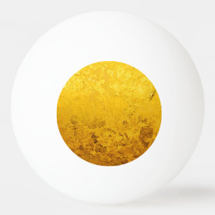 GOLD-Muster / Blattgold Tischtennisball