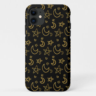 Gold Muster für Monde und Stars Case-Mate iPhone Hülle