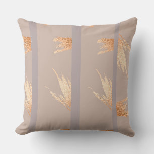 Gold Muster Reversible Pillow Kissen