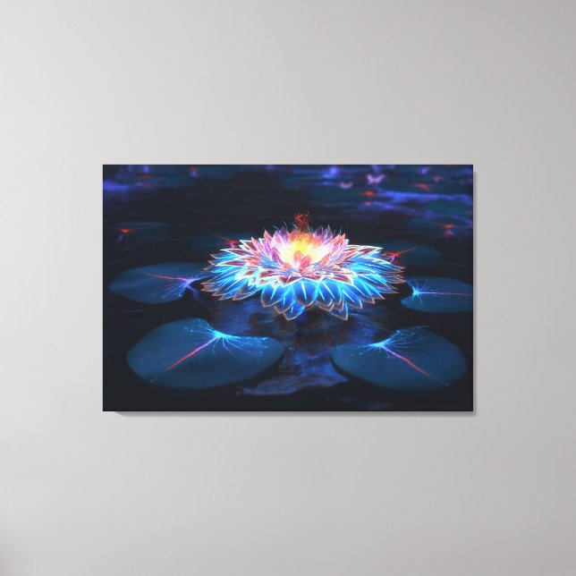 Gold (Nacht) Leinwanddruck (Vorderseite)