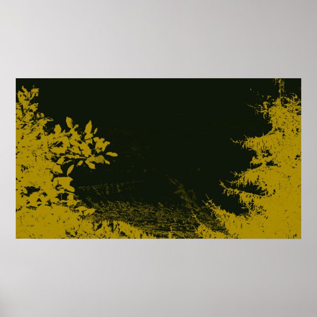 Gold-Natur Poster (Vorne)