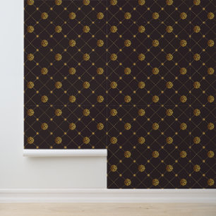 Gold Nautical Tapete