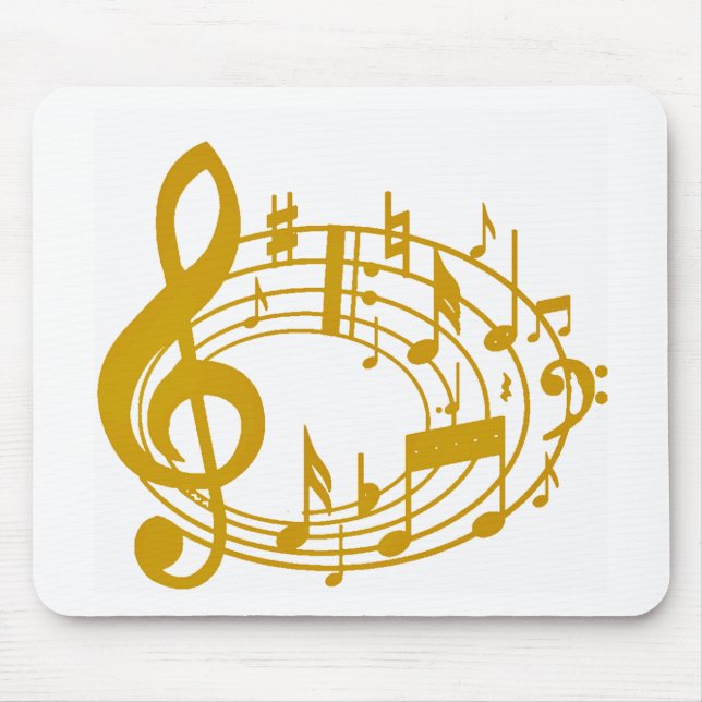 Gold Notes_ Mousepad (Vorne)