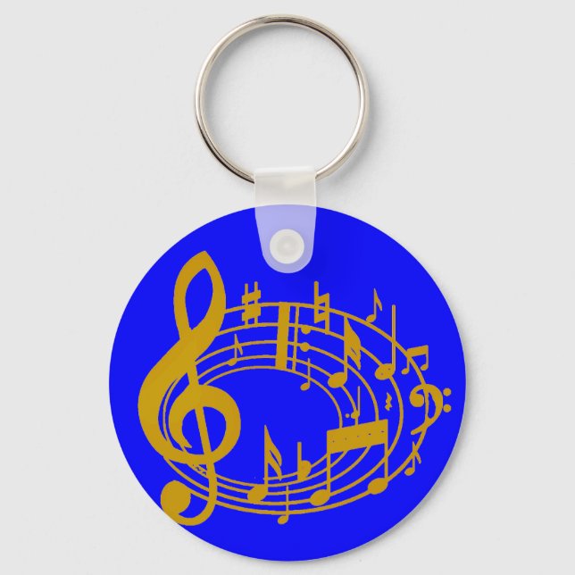 Gold Notes_ Schlüsselanhänger (Vorderseite)