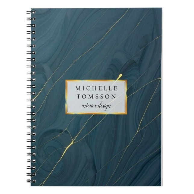 Gold Notizblock (Vorderseite)