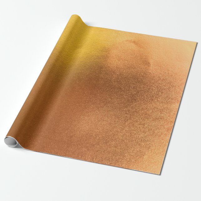 Gold- oder Folienfarbe Textur Hintergrund abstrakt Geschenkpapier (Ungerollt)