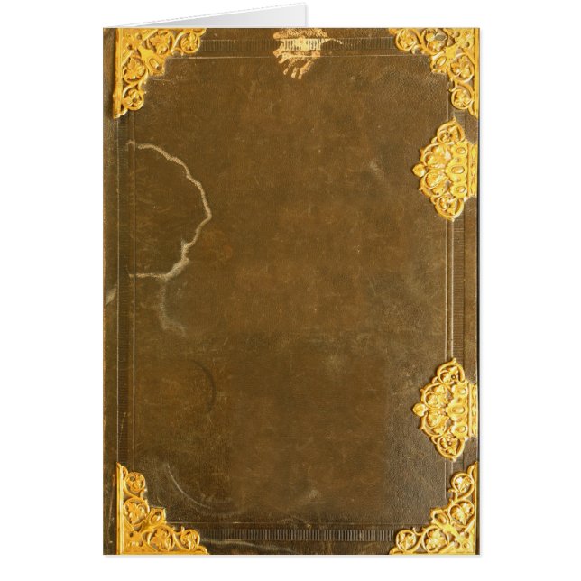 Gold & Old Book Cover (Vorne)