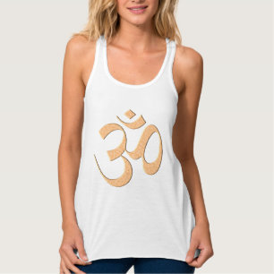 Gold Om Tank Top