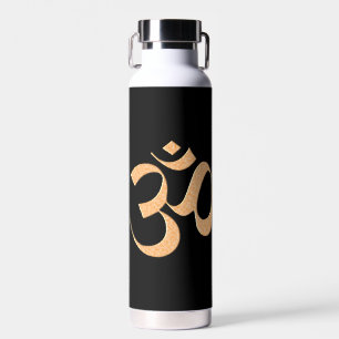 Gold Om Trinkflasche