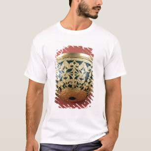 Gold openwork für eine lackierte Schüssel T-Shirt