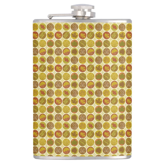 GOLD ORANGE BROWN YELLOW AUTUMN FLACHMANN (Vorderseite)