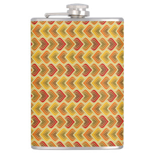 GOLD ORANGE GREEN TAN PATTERS FLACHMANN