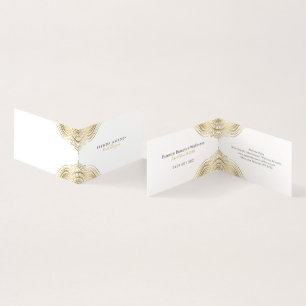 Gold Paisley Mandala Visitenkarten