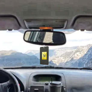 Gold Paneled Black-II Autolufterfrischer