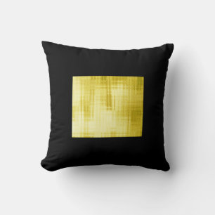 Gold-Paneled Black -II Kissen