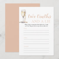 Gold Pearls und Prosecco Zwei Wahrheiten und ein L