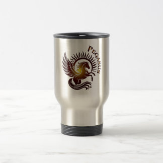 Gold Pegasus2 Tumbler Reisebecher