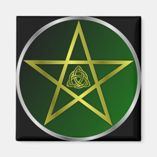 Gold-Pentagramm Magnet