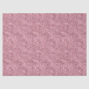 Gold Pink Glitzy Glitzer Leopard Print Seidenpapier