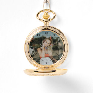 Gold Pocket Watch - Personalisiert Armbanduhr