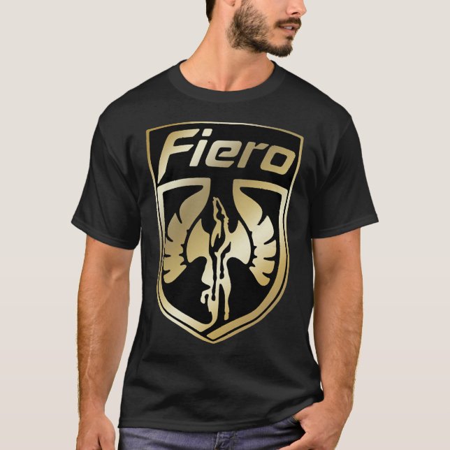 Gold Pontiac Fiero Logo  Essential T-Shirt (Vorderseite)