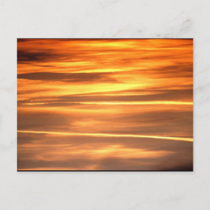 Gold Postkarte