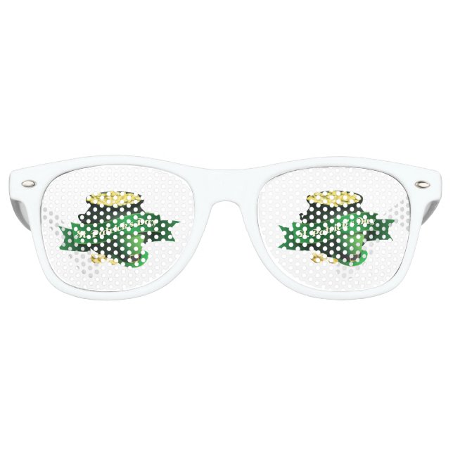 Gold-Pot Partybrille (Vorderseite)