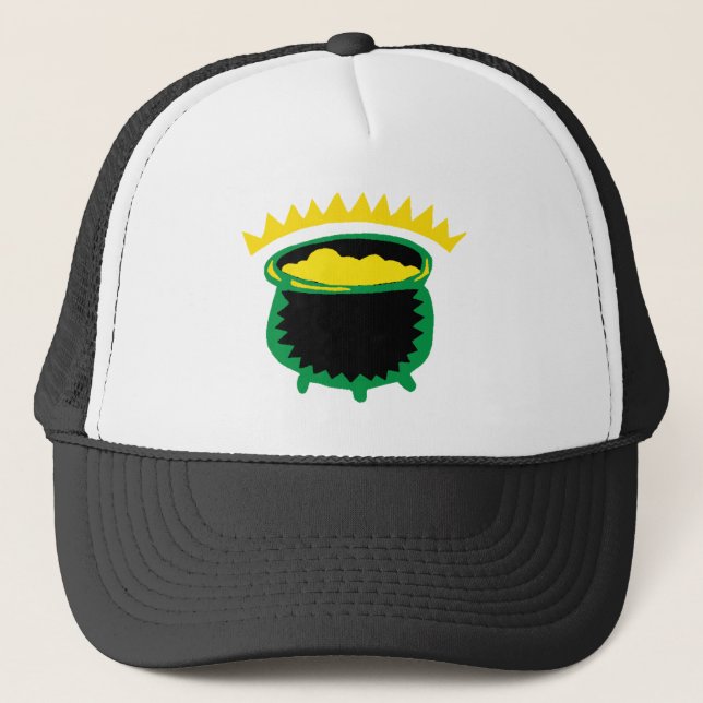 Gold-Pot Truckerkappe (Vorderseite)