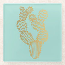 Gold Prickly Cactus Doodle