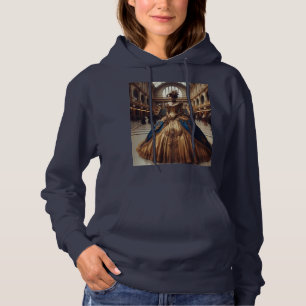 Gold Princess Steampunk Viktorianisch Industrial Hoodie