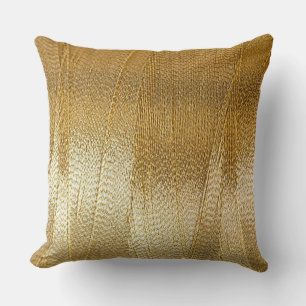 Gold Print Throw Kissen