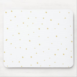 Gold punktiert Mousepad