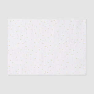 Gold punktiert Seidenpapier