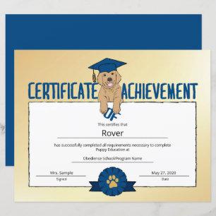 Gold Puppy-Programm Kinderbetreuung Schule Pre-Pup