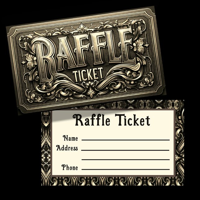Gold Raffle Ticket (Von Creator hochgeladen)