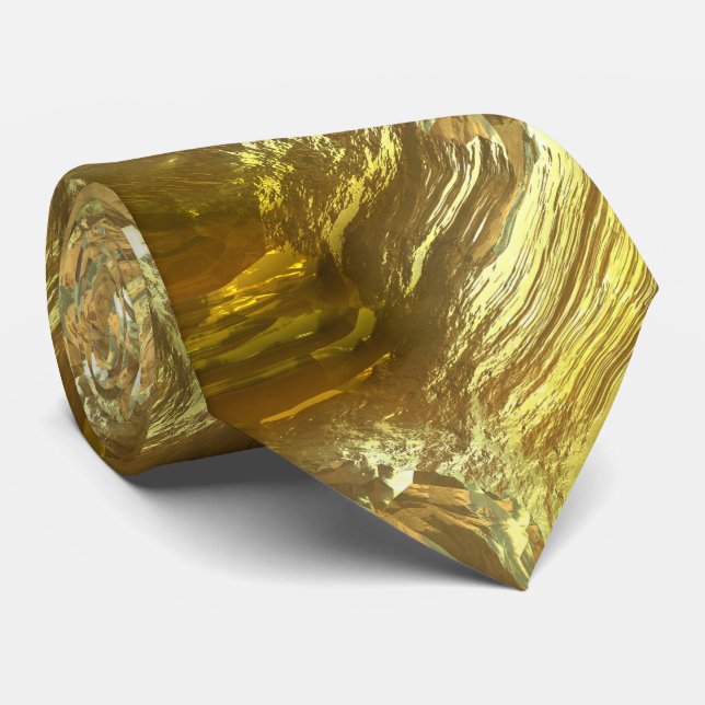 Gold River 1 Krawatte (Gerollt)