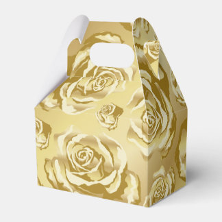 Gold-Rose-Geschenkboxen Geschenkschachtel