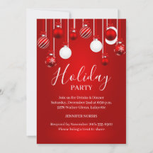 Gold Rot Silber Glitter-Ornament Unternehmensfeier