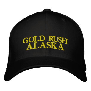 GOLD RUSH, ALASKA BESTICKTE KAPPE