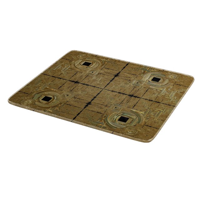 Gold Rush Chopping Board Schneidebrett (Ecke)