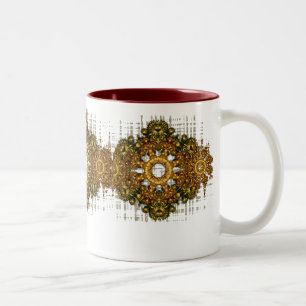 Gold Rustica-Tasse Zweifarbige Tasse
