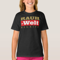Gold RWB Rauh Welt als T - Shirt des Logos Classic