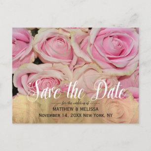 Gold Save the Date Personalisiert Foto Postkarte